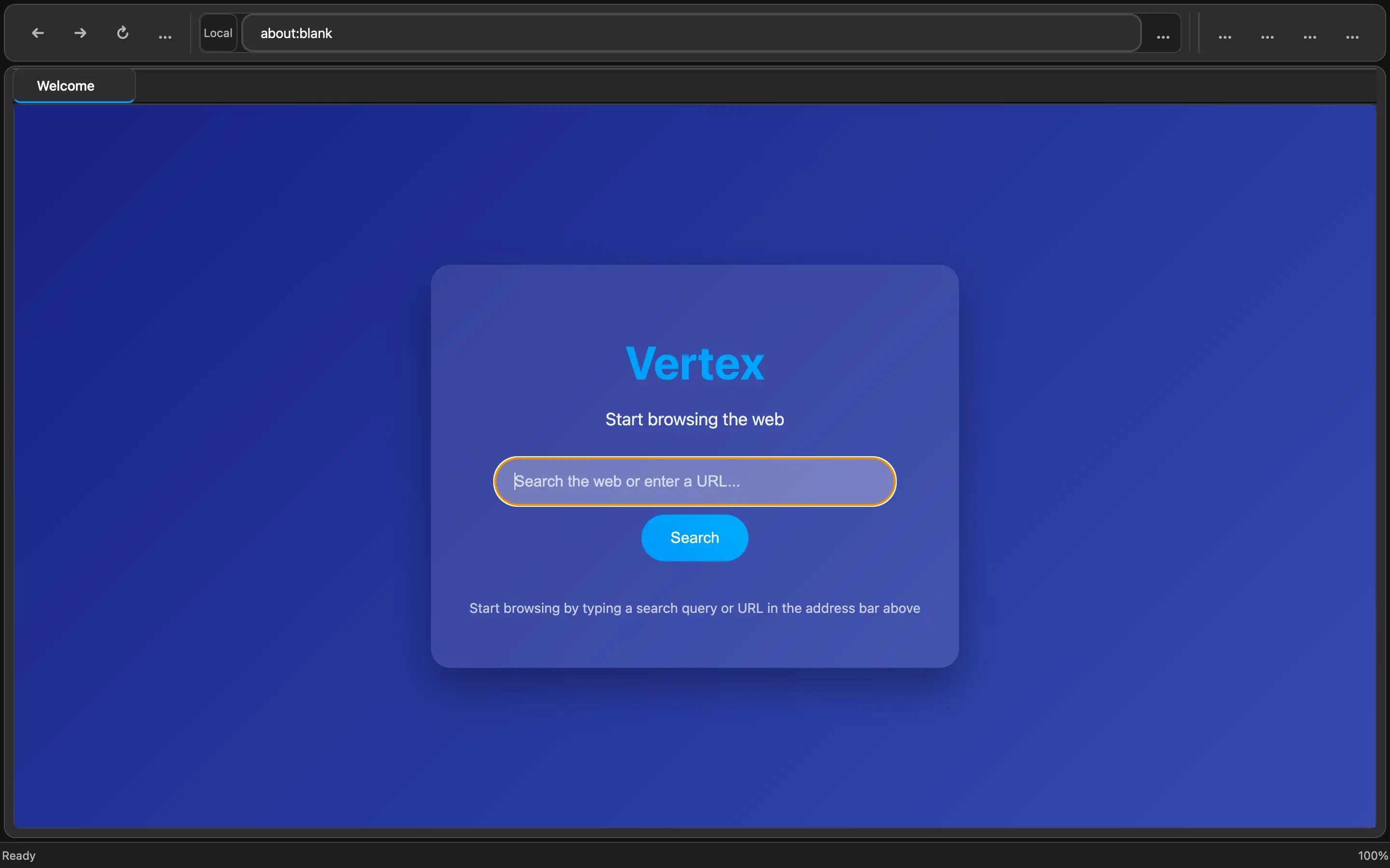 Vertex Web Browser
